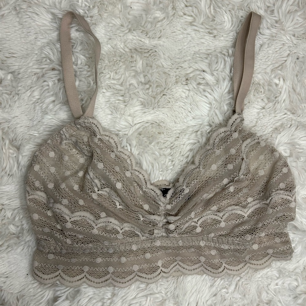 Free People Lace Sheer Bralette